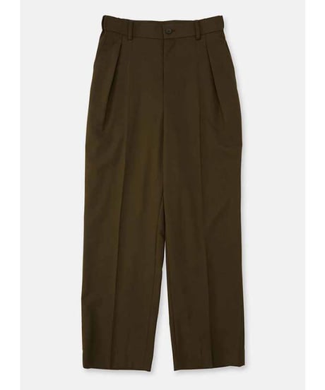 DIGAWEL In tuck pants【OLIVE】