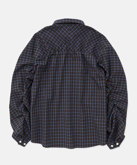 DIGAWEL  Puckering Shirt【BLUE CHECK】