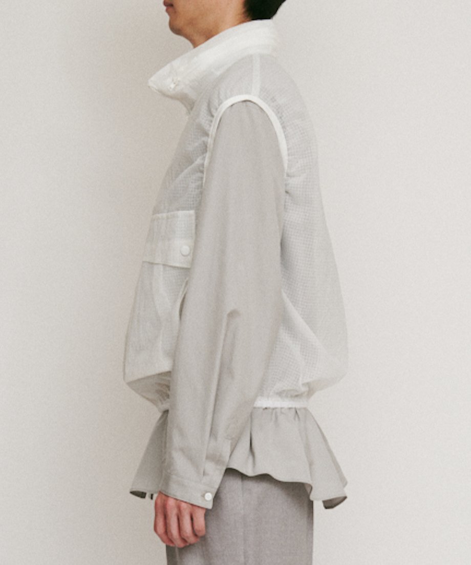 DIGAWEL Nylon vest【WHITE】 | welles DIGAWEL Nylon vest【WHITE】 | welles