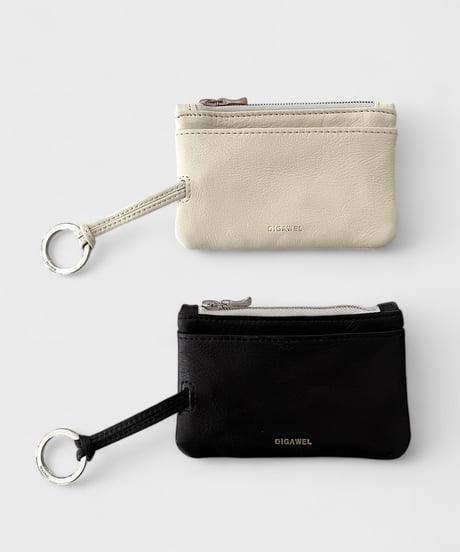 DIGAWEL  Ring Card Case【WHITE】