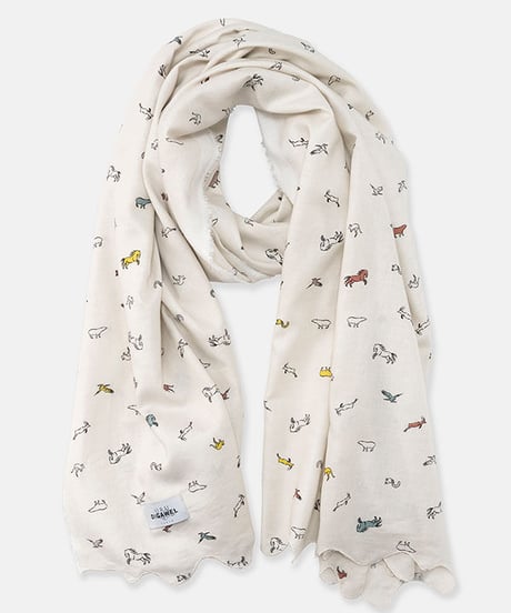 URU TOKYO×DIGAWEL Stole【BEIGE】