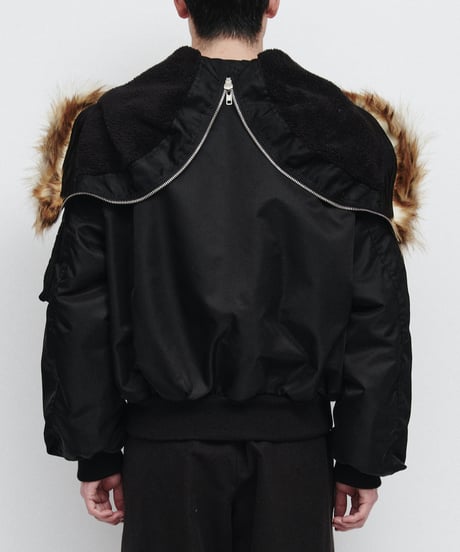 DIGAWEL N-2B jacket【BLACK】