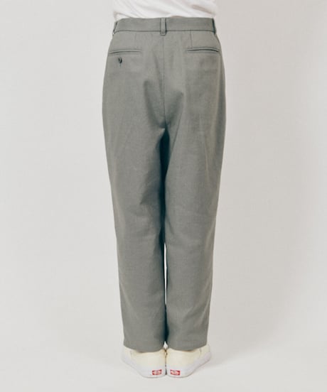 DIGAWEL  2 Tuck Tapered Pants【GRAY】
