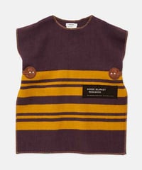 DIGAWEL  Horse Blanket Vest【MUSTARD/PURPLE】