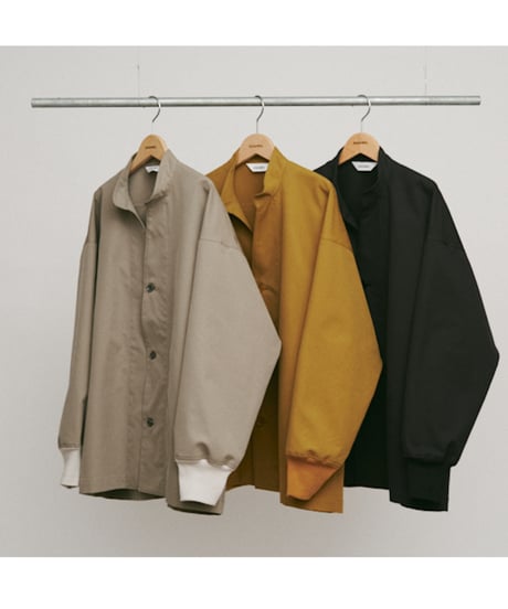 DIGAWEL Cuff rib shirt【GRAY】