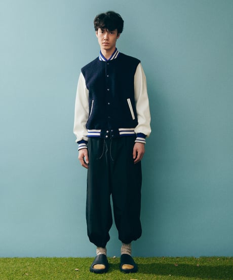 URU TOKYO×DIGAWEL  Varsity Jacket【NAVY】