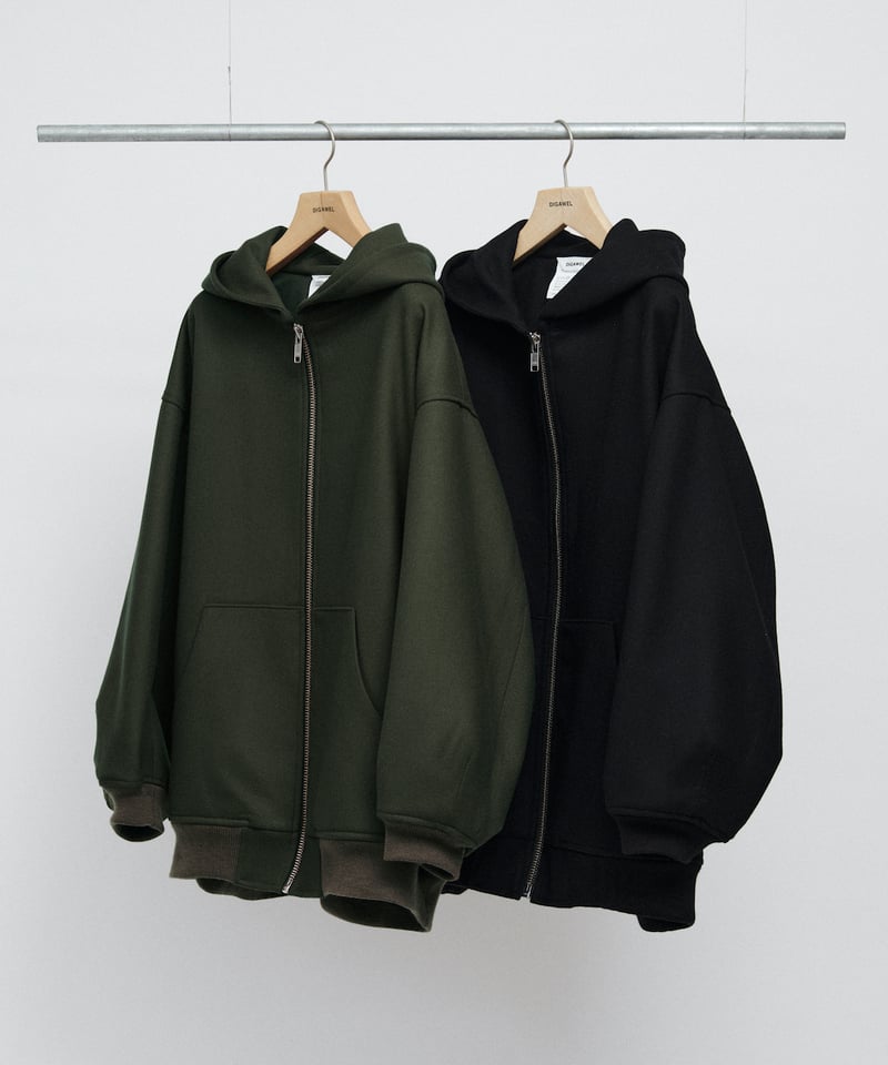 DIGAWEL Active hoodie jacket【BROWN】 | welles