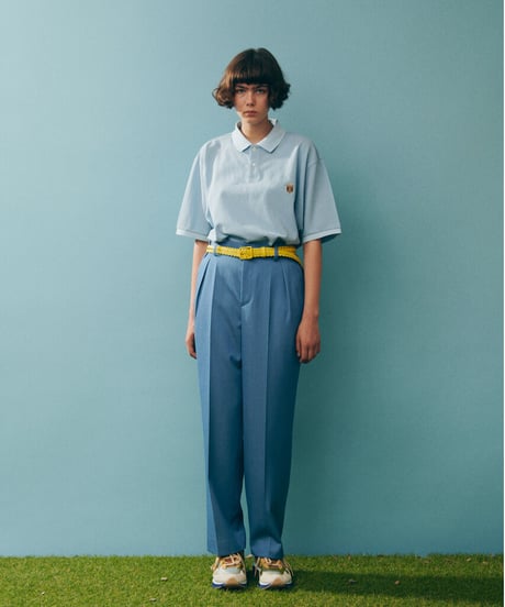 DIGAWEL  Braided Leather Belt【YELLOW】