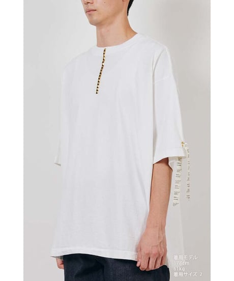 DIGAWEL  T-shirt(ready-made) Studs