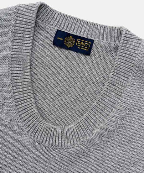 DIGAWEL × J.PRESS「CRST」CRST SPORT Sleeveless Jumper【GRAY】