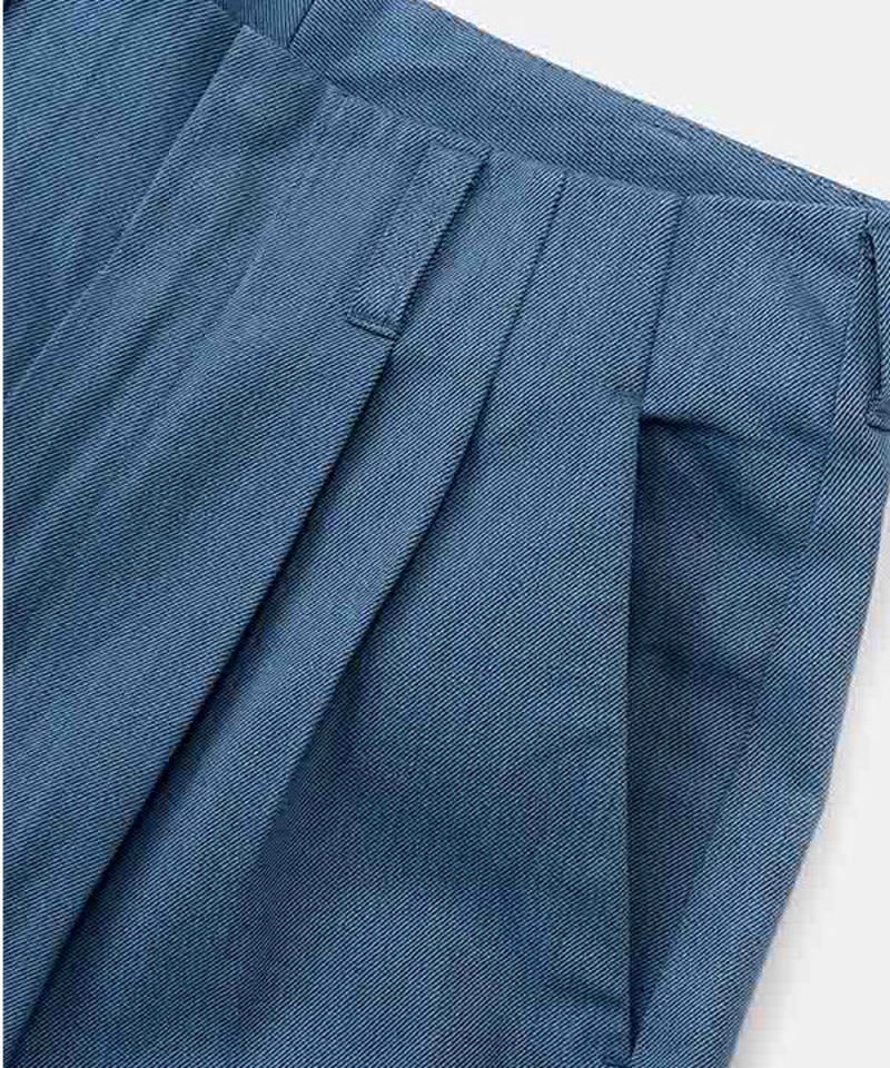 DIGAWEL 2 Tuck Slacks (Dickies×DIGAWEL)【SKY BL