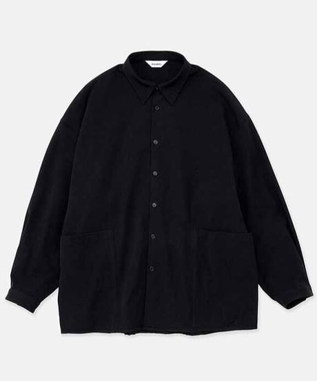 DIGAWEL  Side Pocket Oversized Shirt【BLACK】
