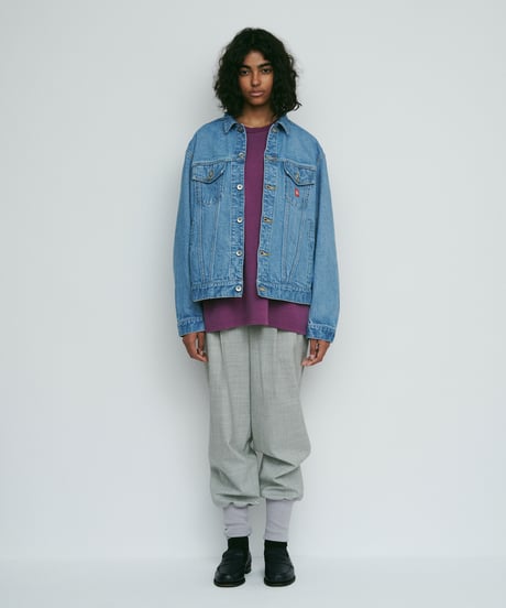 DIGAWEL S/S T-shirt (fade)【FADE PURPLE】