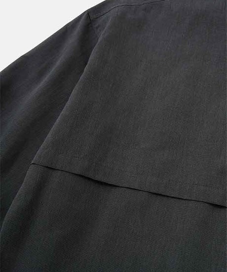 DIGAWEL  Coach L/S Shirt jacket【BLACK】