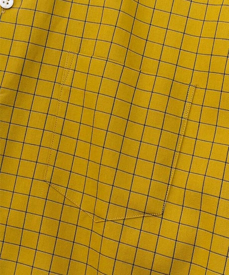 DIGAWEL  Oversized Shirt ① check【MUSTARD】