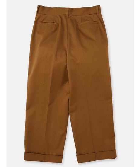 DIGAWEL CP cropped slacks ① 【CAMEL】