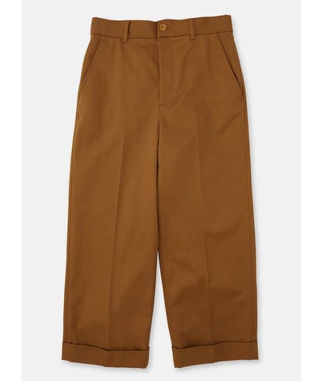 DIGAWEL CP cropped slacks ① 【CAMEL】