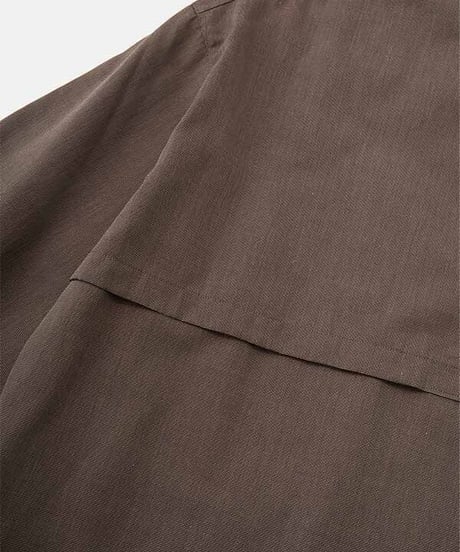 DIGAWEL  Coach L/S Shirt jacket【BROWN】