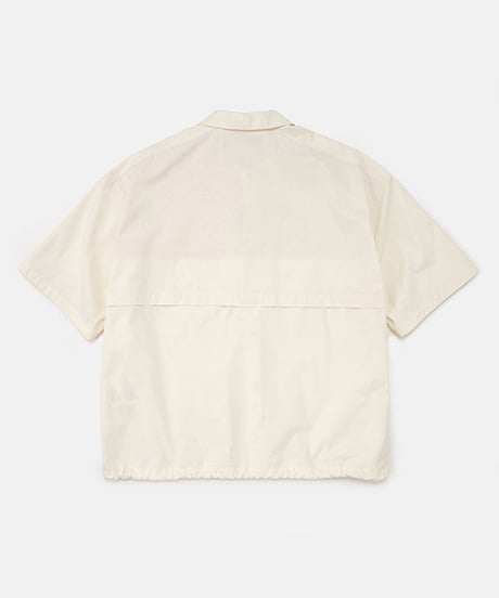 DIGAWEL  Coach S/S Shirt jacket【WHITE】