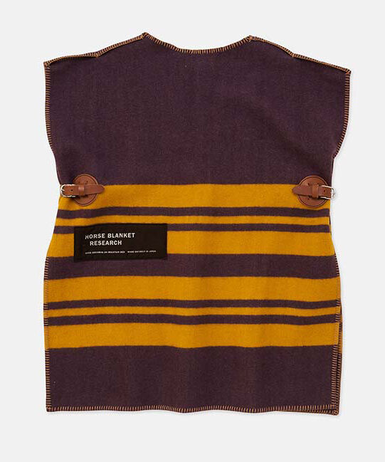 ジャケット・アウター DIGAWEL/HORSE BLANKET VEST DIGAWEL Horse Blanket Vest【MUSTARD/PURPLE】 | w
