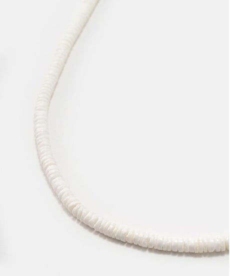 DIGAWEL × J.PRESS「CRST」 White Shell Necklace 55