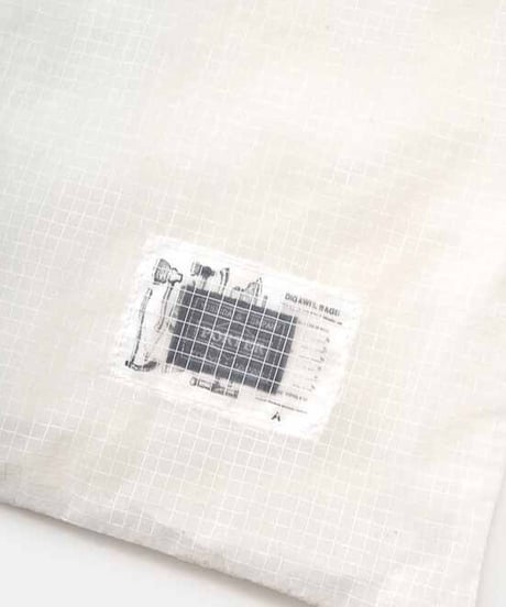 DIGAWEL  Packable Shoulder Bag【WHITE】