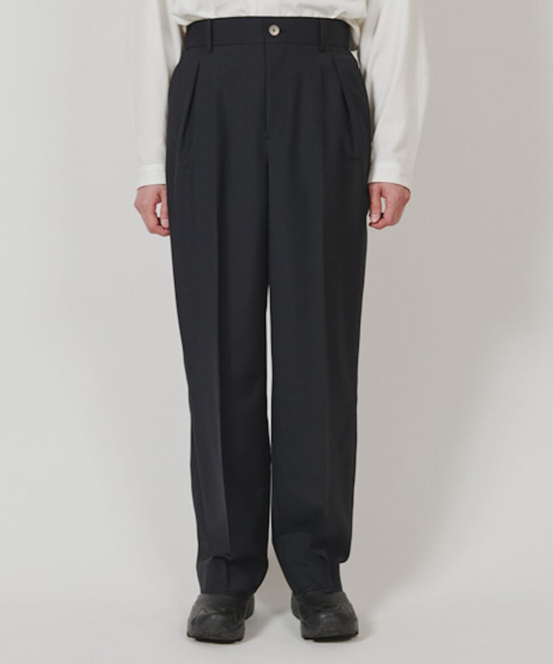パンツ DIGAWEL 2 TUCK TAPERED HEM RIB PANTS 2 Tuck tapered hem rib pants – DIGAWEL ONLINE STORE