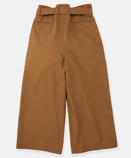 DIGAWEL Belt pants ② twill【BEIGE】