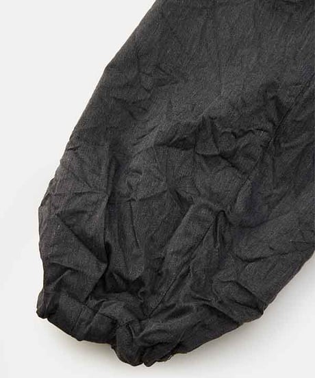DIGAWEL Loose coat (crease finish)【GRAY】