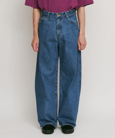 DIGAWEL Wide straight jeans【BLUE】
