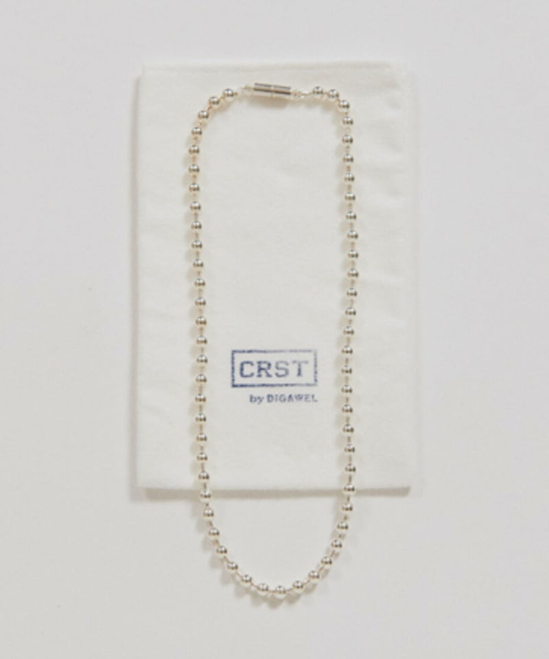 DIGAWEL × J.PRESS「CRST」 5mm Ball Chain Necklace