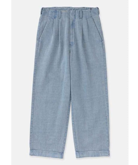 DIGAWEL  2 Tuck Slacks (Dickies×DIGAWEL)【LIGHT BLUE】