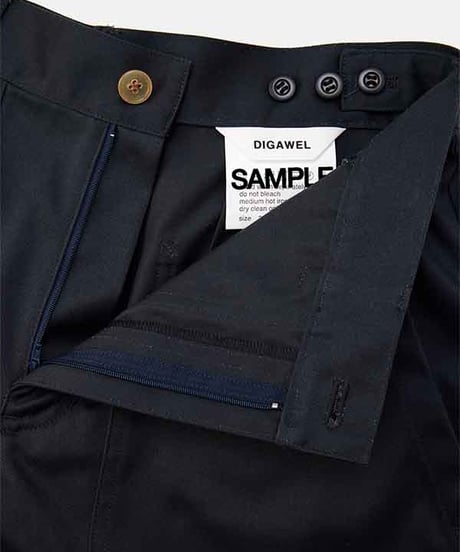 DIGAWEL Wide high water pants【NAVY】