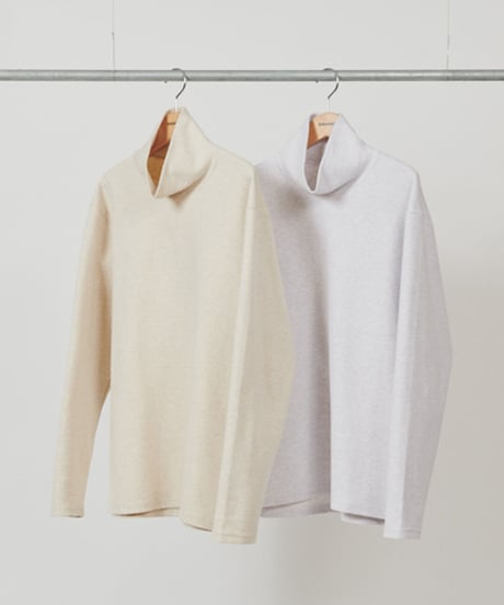 DIGAWEL  Turtleneck L/S T-shirt【HEATHER GRAY】
