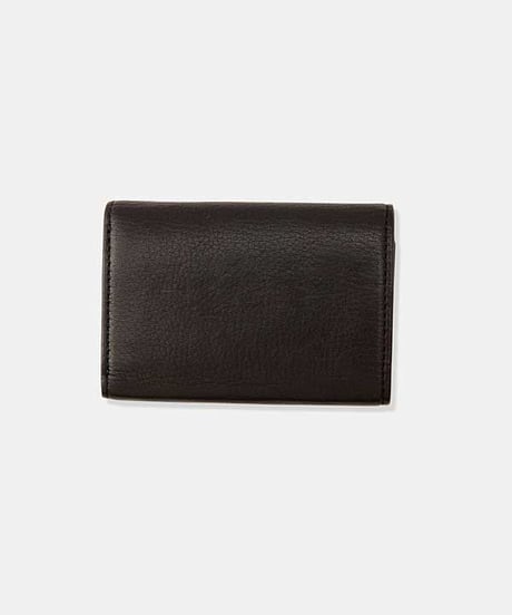 DIGAWEL  THREE FOLD PURSE【BLACK】