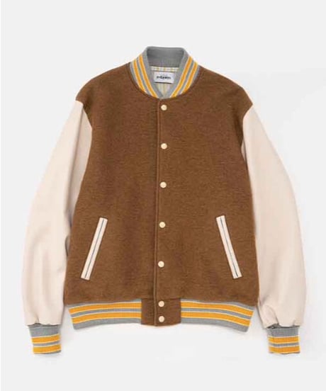 DIGAWEL  Varsity Jacket ( URU TOKYO×DIGAWEL )【CAMEL】