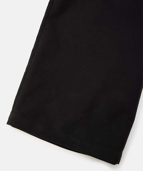 DIGAWEL Belt pants ① moleskin【BLACK】