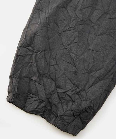 DIGAWEL  Wide lounge pants (crease finish)【GRAY】