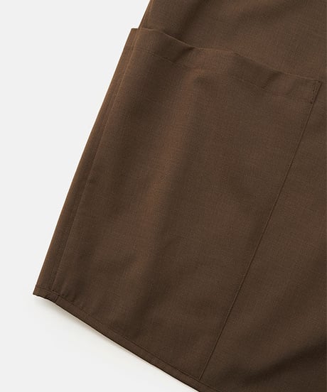 DIGAWEL  Side Pocket Oversized Shirt【CAMEL】
