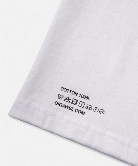 DIGAWEL  Mock Turtle L/S Tee(ready-made) embroidery
