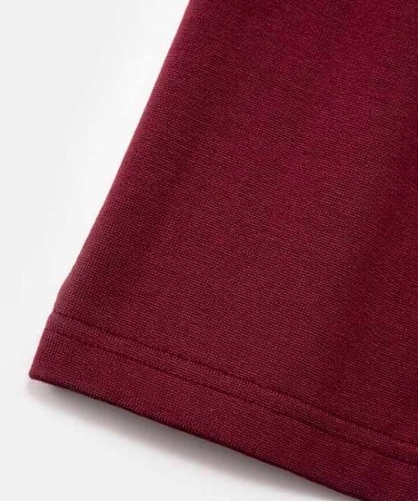 DIGAWEL  Mock neck L/S T-shirt【BURGUNDY】