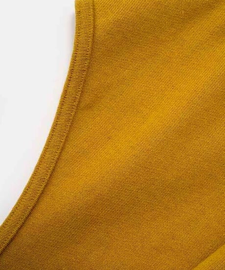 DIGAWEL  Hoodie vest ( URU TOKYO×DIGAWEL )【MASTARD】