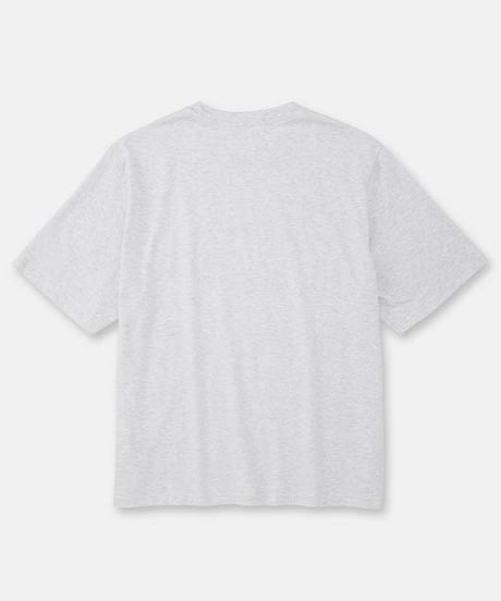 DIGAWEL Statement T-shirt【ASH GRAY】