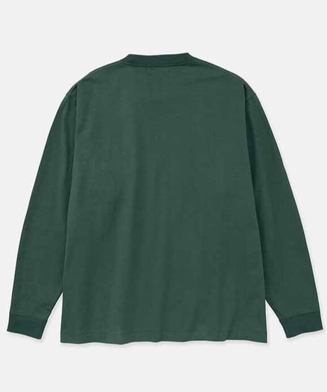 DIGAWEL × J.PRESS「CRST」CRST Pocket Long Sleeve Tshirts【GREEN】