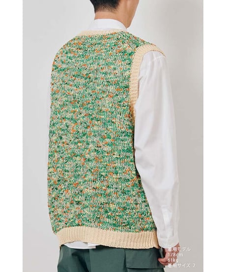 DIGAWEL  Knit Vest【GREEN】
