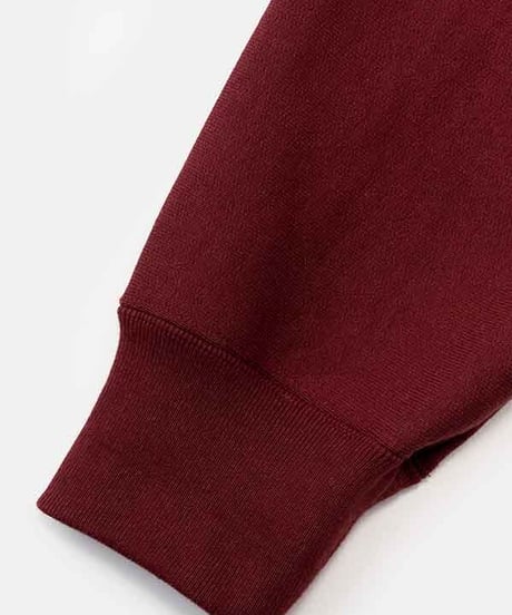 DIGAWEL  Reverse weave Hoodie【MAROON】