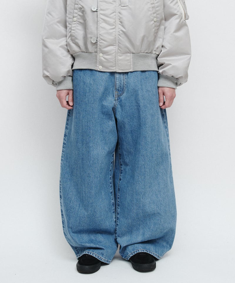 DIGAWEL Wide straight jeans【FADE BLUE】 | welles