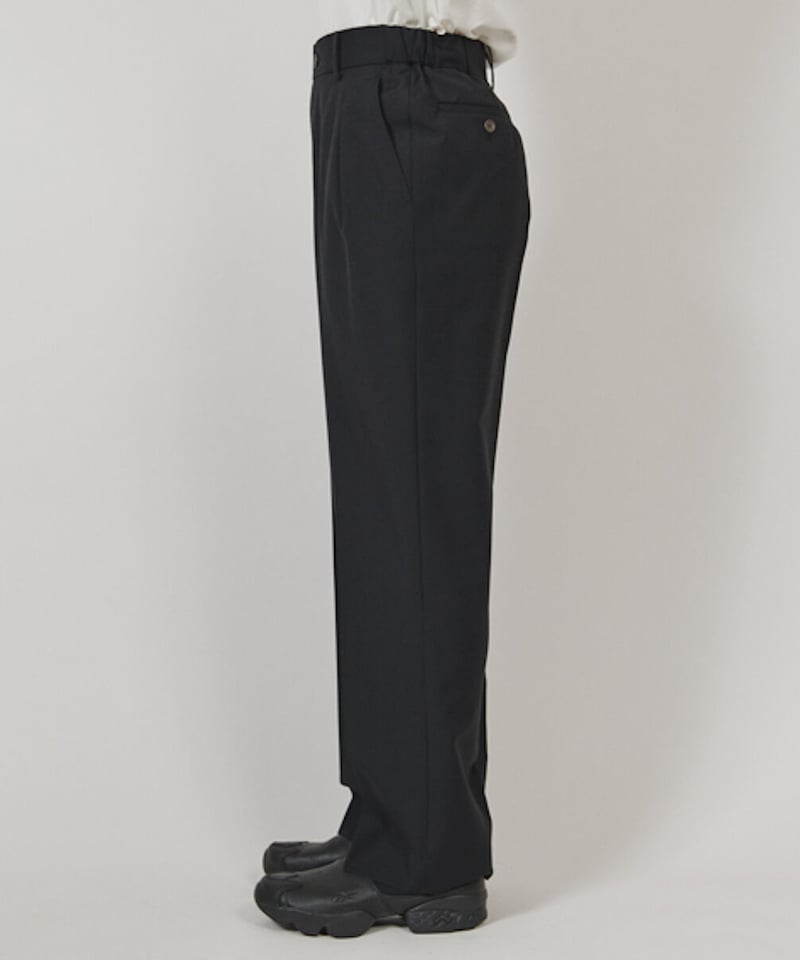 DIGAWEL In tuck Pants ② T/W【BLACK】 | welles DIGAWEL In tuck Pants ② T/W【BLACK】 | welles