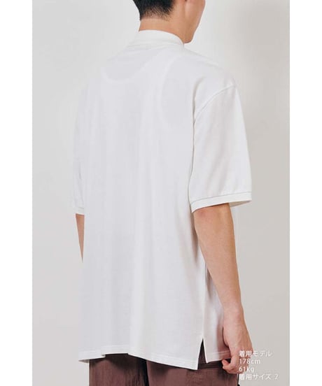 DIGAWEL × J.PRESS「CRST」 Polo Shirts【WHITE】