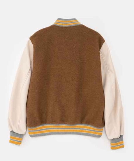 DIGAWEL  Varsity Jacket ( URU TOKYO×DIGAWEL )【CAMEL】